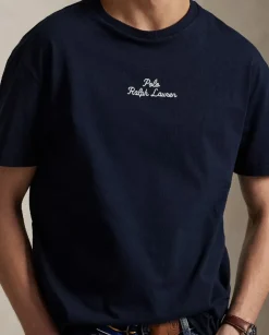 Bawełniany t-shirt z logo Classic Fit