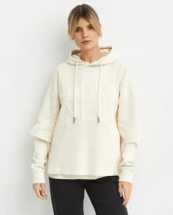 Beżowa bluza oversize