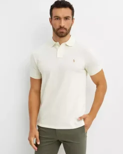 Beżowa koszulka polo