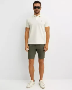Beżowa koszulka polo