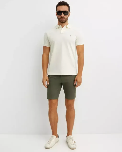 Beżowa koszulka polo