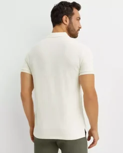 Beżowa koszulka polo