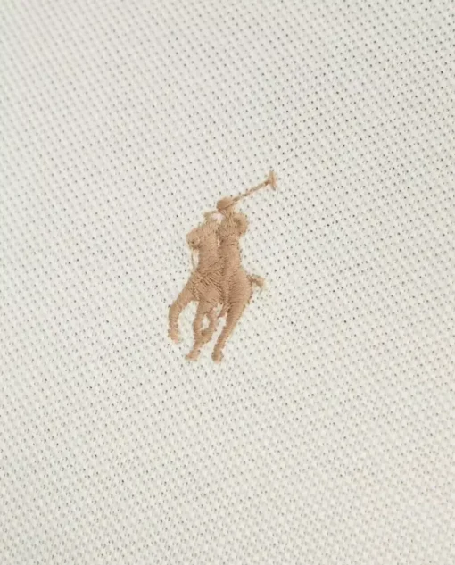 Beżowa koszulka polo