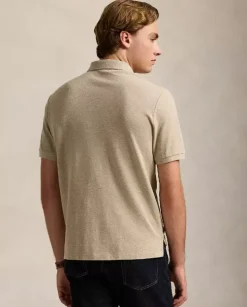 Beżowa koszulka polo Classic Fit