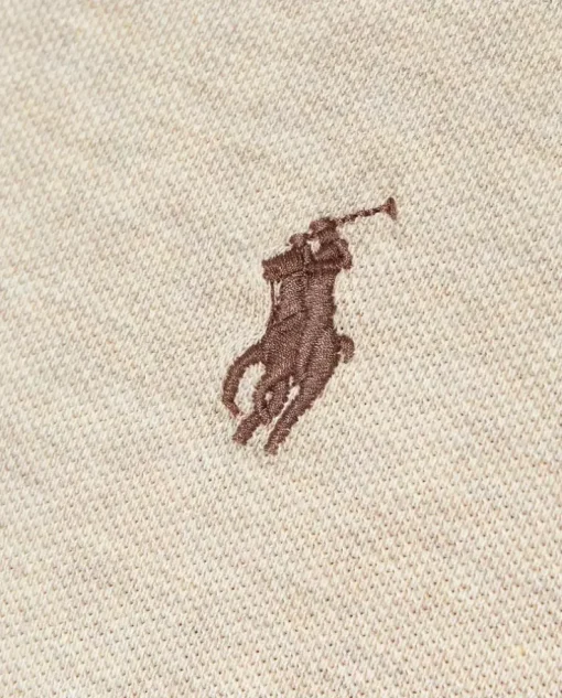 Beżowa koszulka polo Classic Fit