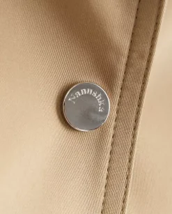 Beżowa pudełkowa kurtka Bracha
