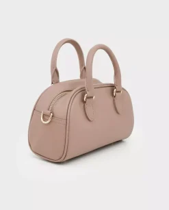 Beżowa torba Donna Bow Small