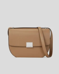 Beżowa torebka crossbody