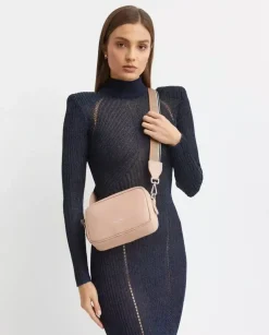 Beżowa torebka crossbody Milano Ama