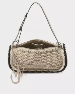 Beżowa torebka na ramię Bumper-15 Crochet