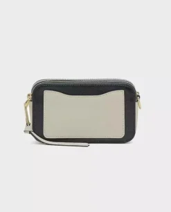 Beżowa torebka na ramię Snapshot Marc Jacobs