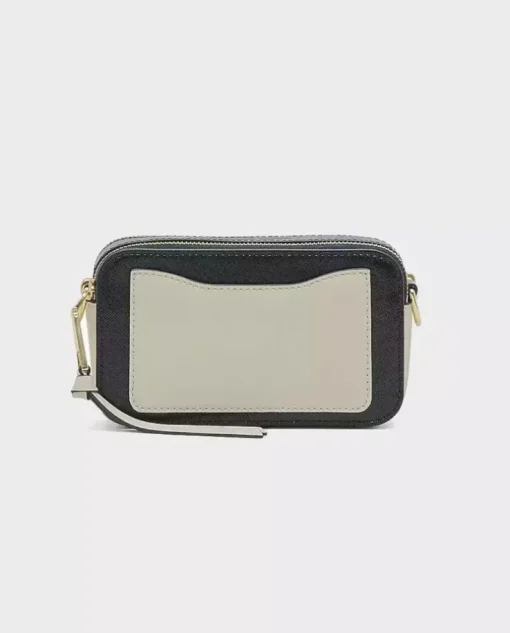 Beżowa torebka na ramię Snapshot Marc Jacobs