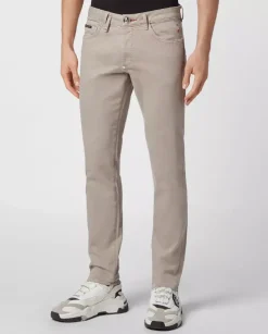Beżowe jeansy Super Straight