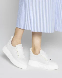 Beżowe sneakersy Beige Fusion