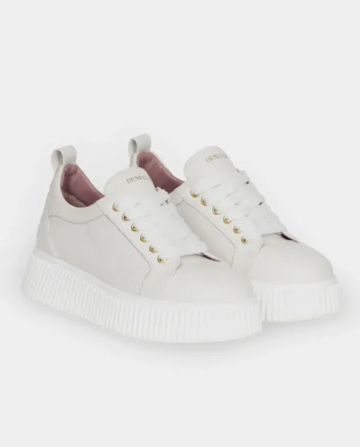 Beżowe sneakersy Beige Fusion