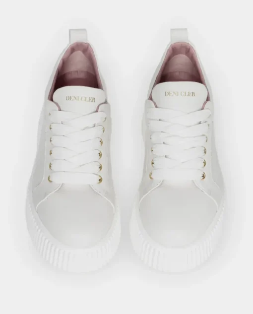 Beżowe sneakersy Beige Fusion