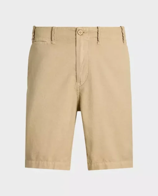 Beżowe spodenki Classic Fit