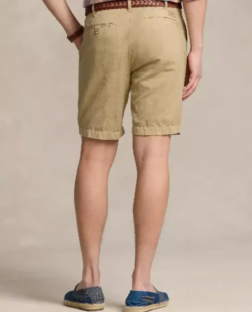 Beżowe spodenki Classic Fit