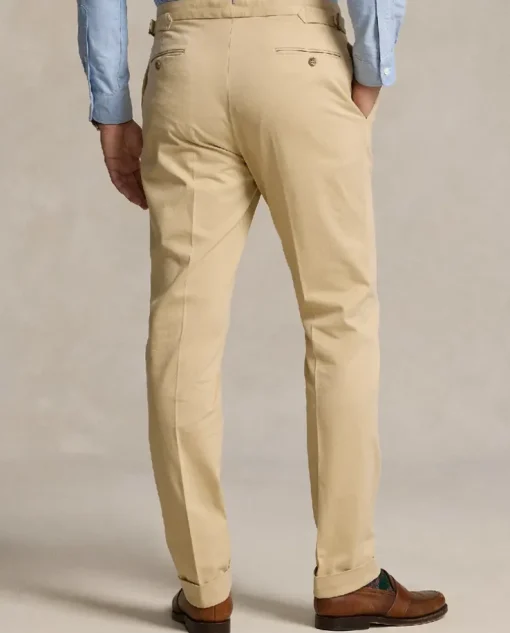 Beżowe spodnie chino