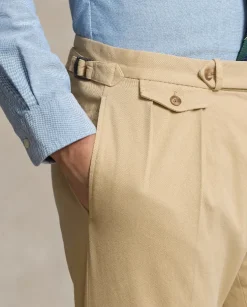 Beżowe spodnie chino