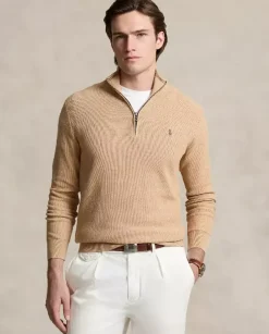 Beżowy sweter Regular Fit