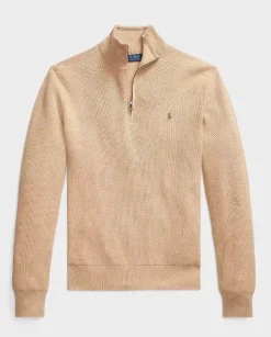 Beżowy sweter Regular Fit