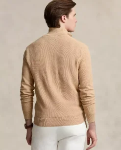 Beżowy sweter Regular Fit