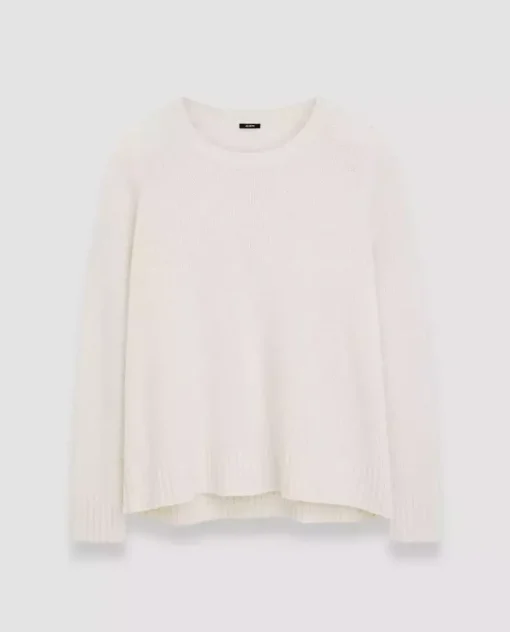 Beżowy sweter z kaszmiru