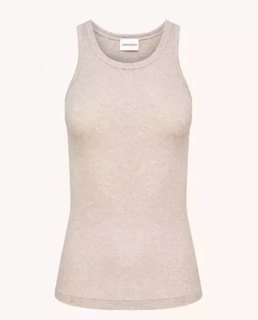 Beżowy tank top Napoli