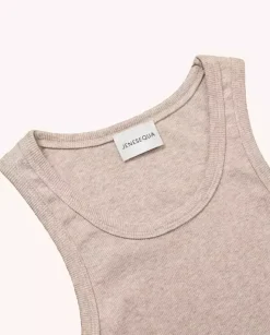 Beżowy tank top Napoli
