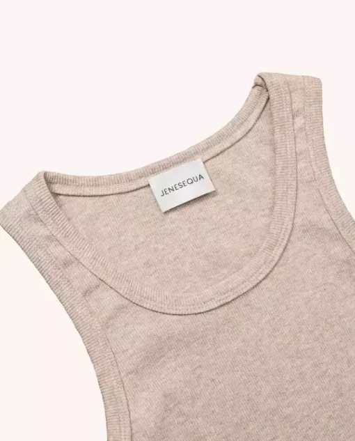 Beżowy tank top Napoli