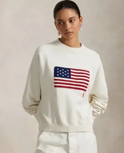 Biała bawełniana bluza