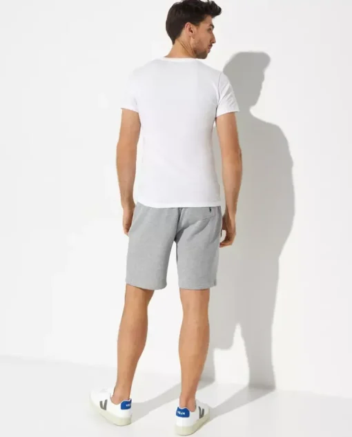 Biała bawełniana koszulka Slim Fit (3-pack)