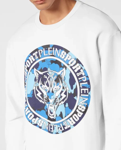 Biała bluza Carbon Tiger