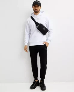 Biała bluza z kapturem Tiger