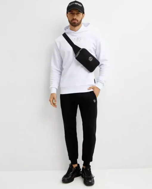 Biała bluza z kapturem Tiger