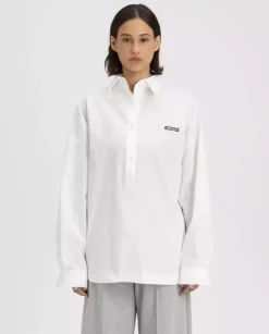 Biała koszula oversize