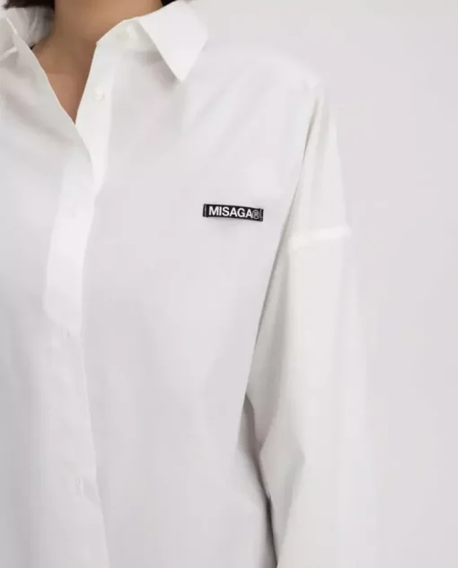 Biała koszula oversize