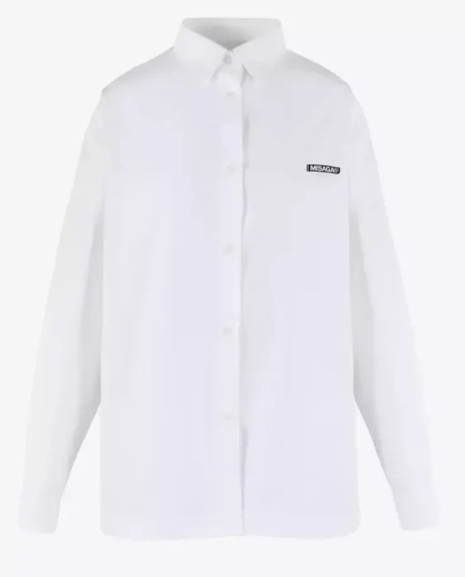 Biała koszula oversize