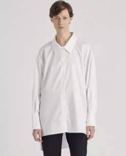 Biała koszula oversize Chic Carrie