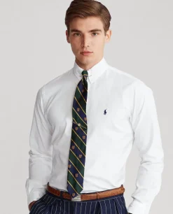 Biała koszula Oxford Custom Fit
