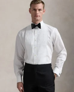 Biała koszula smokingowa Custom Fit