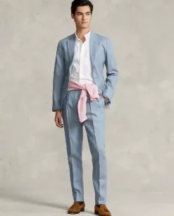 Biała koszula z logo Slim Fit