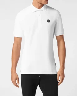 Biała koszulka polo