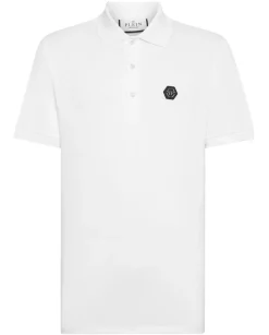Biała koszulka polo