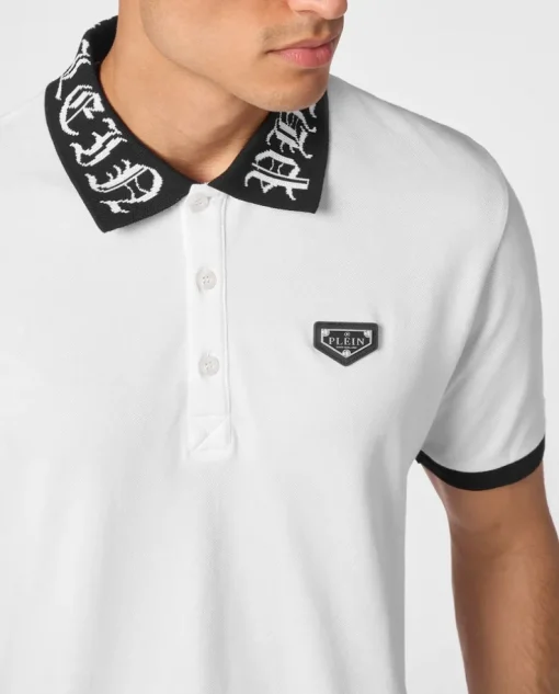 Biała koszulka polo