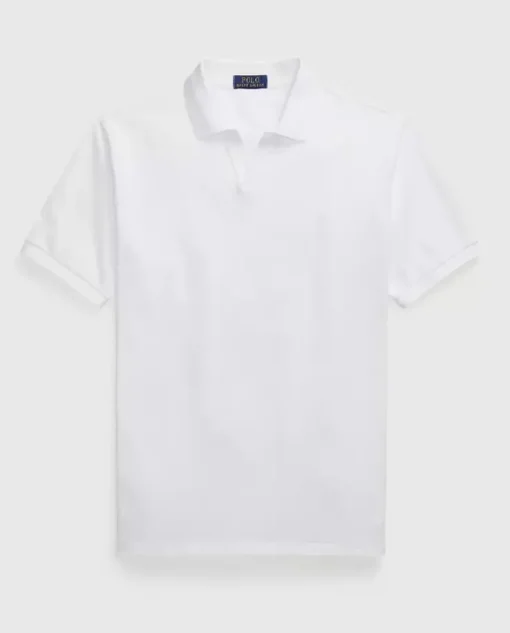 Biała koszulka polo Classic Fit