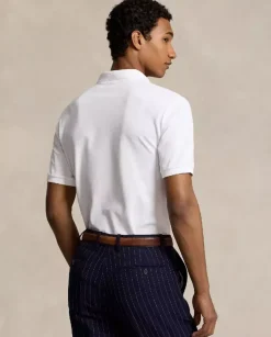 Biała koszulka polo Classic Fit