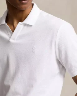 Biała koszulka polo Classic Fit