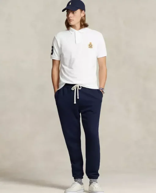 Biała koszulka Polo Custom Slim Fit